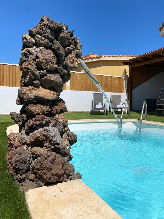 Beach Villa Private Heated Pool Caleta De Fuste Exterior photo